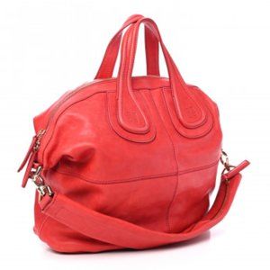 Givenchy lambskin medium Nightingale Red.